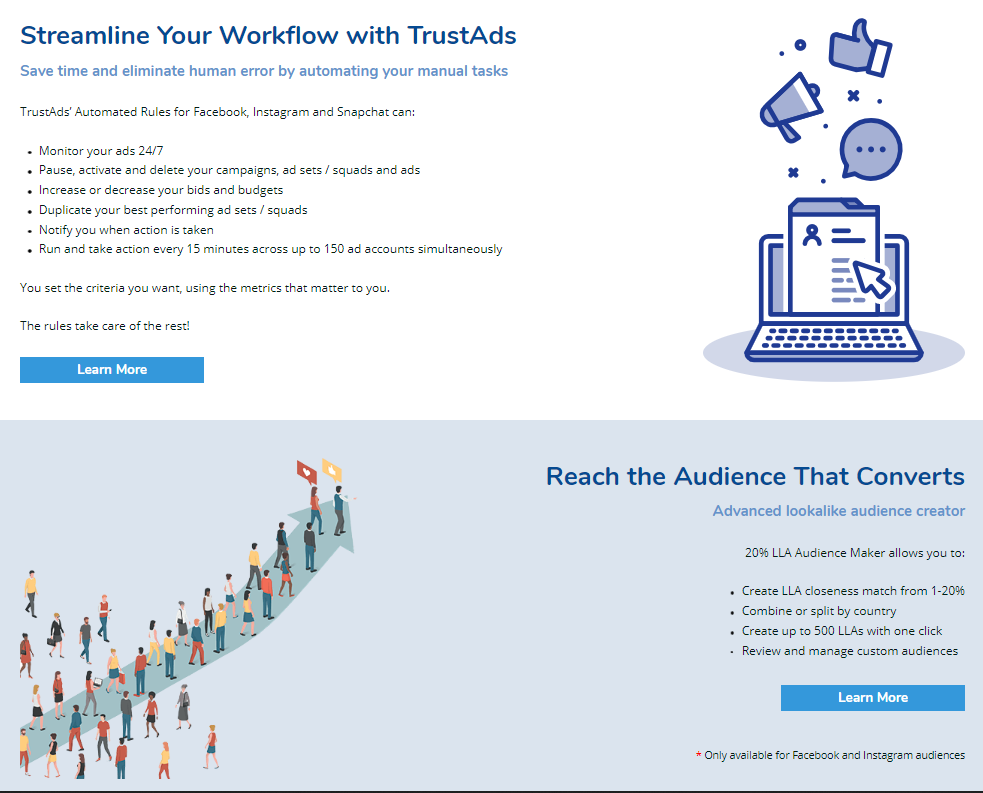 What Are The Features of TrustAds?