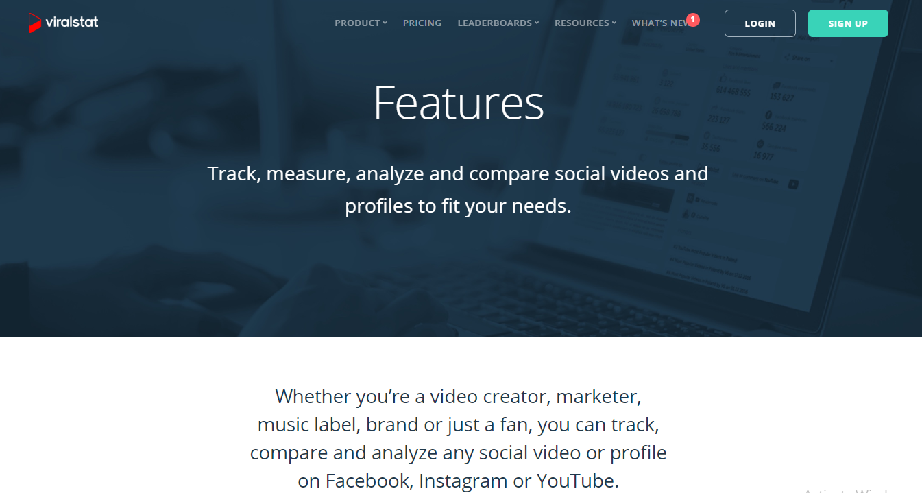 What are The Features of ViralStat?