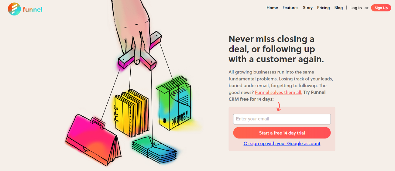 Funnel CRM – The Best Sales Tracking Software