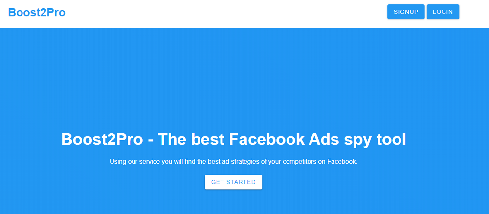 Boost2Pro – Your Effective Facebook Ads Spying Tool