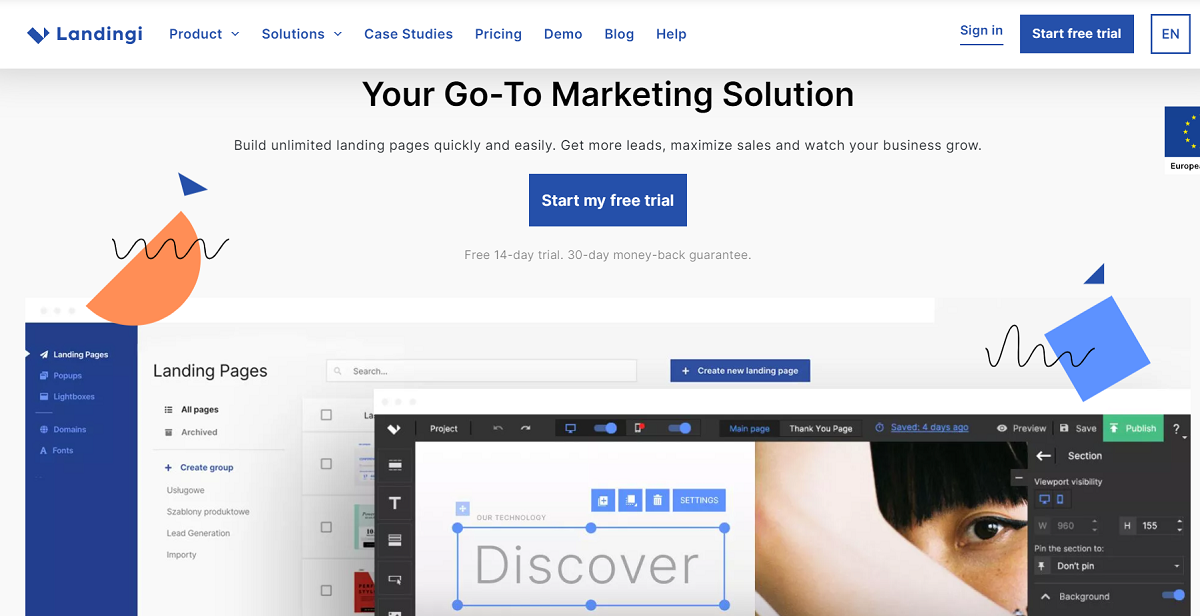 Screenshot 236 Landingi - The Industry-best Marketing Tool