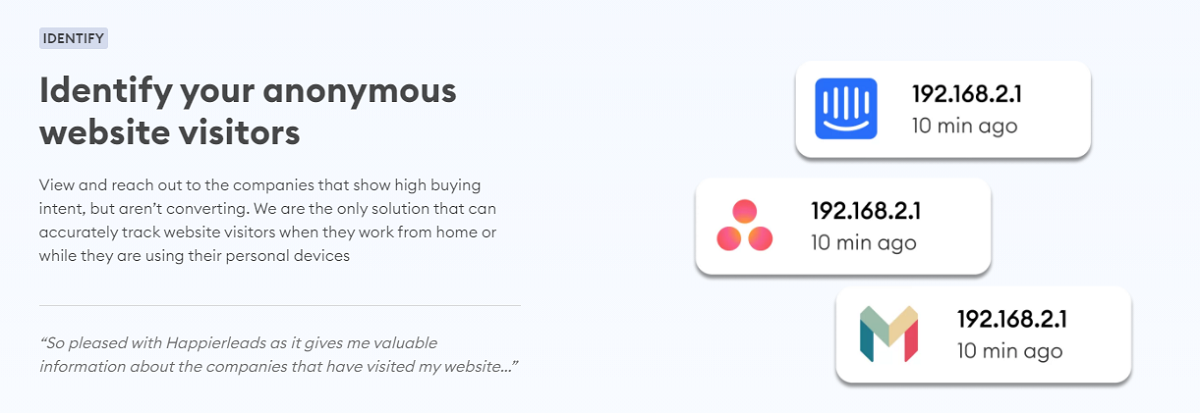 Screenshot 320 What Are the Features and Benefits of Happierleads?