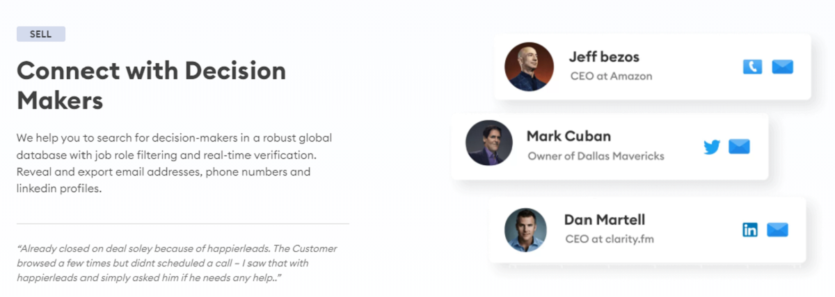 Screenshot 322 What Are the Features and Benefits of Happierleads?