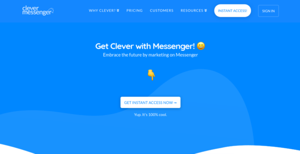 $100 Off at Clever Messenger