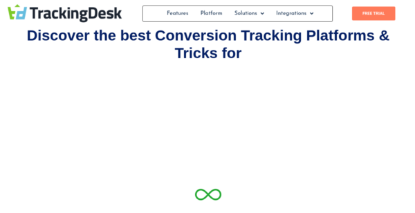 30% Off all plans at TrackingDesk