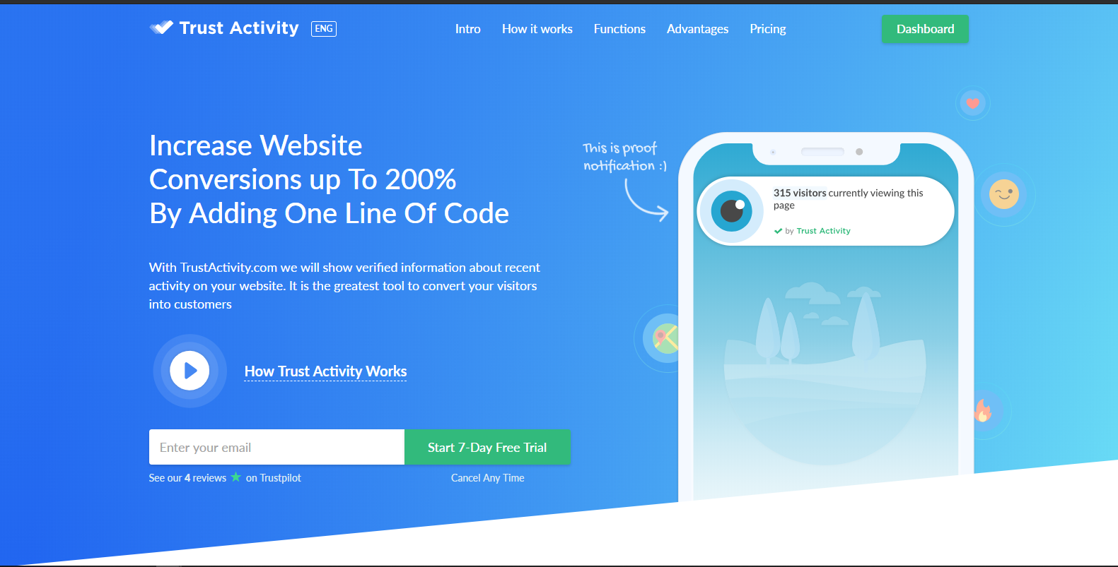 Trust Activity - Increase Your Website Conversion With The Psychology of Trust