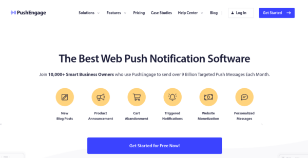 15% Off at PushEngage