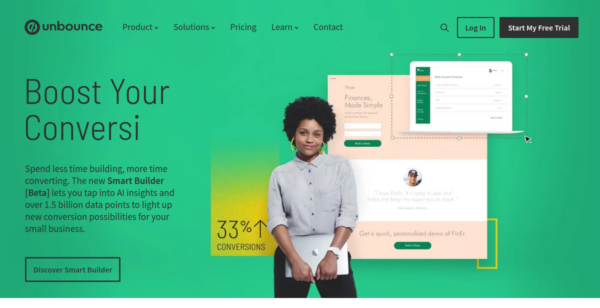 20% Off at Unbounce