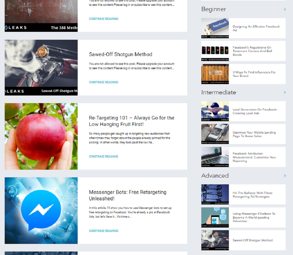 What Are The Features Of AdLeaks? 
