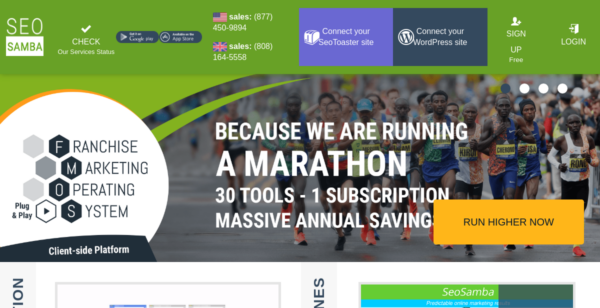 50% Off all plans at SeoSamba