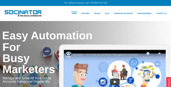 30% Off at Socinator