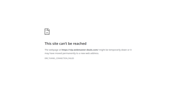 50% Off Webmaster VIP