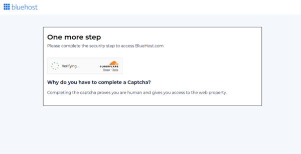 45% Off at Bluehost
