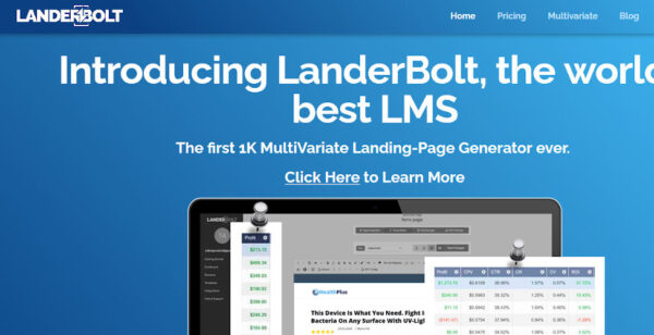 20% Off First Month at LanderBolt