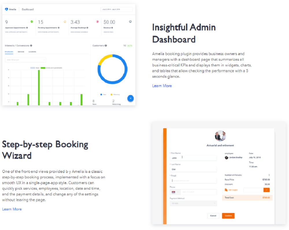 What are the Features of Amelia?&nbsp;