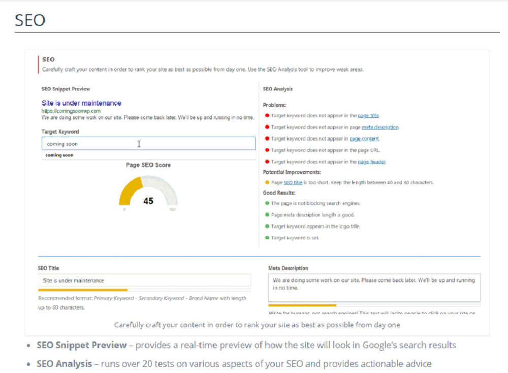 Coming Soon WP How it Works