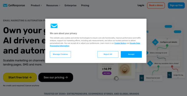 10% Off GetResponse