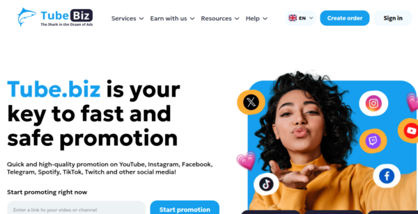 5% Bonus at Tubebiz