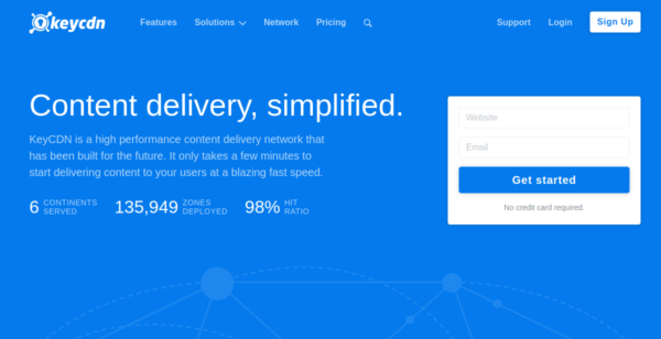 $10 Credit at KeyCDN